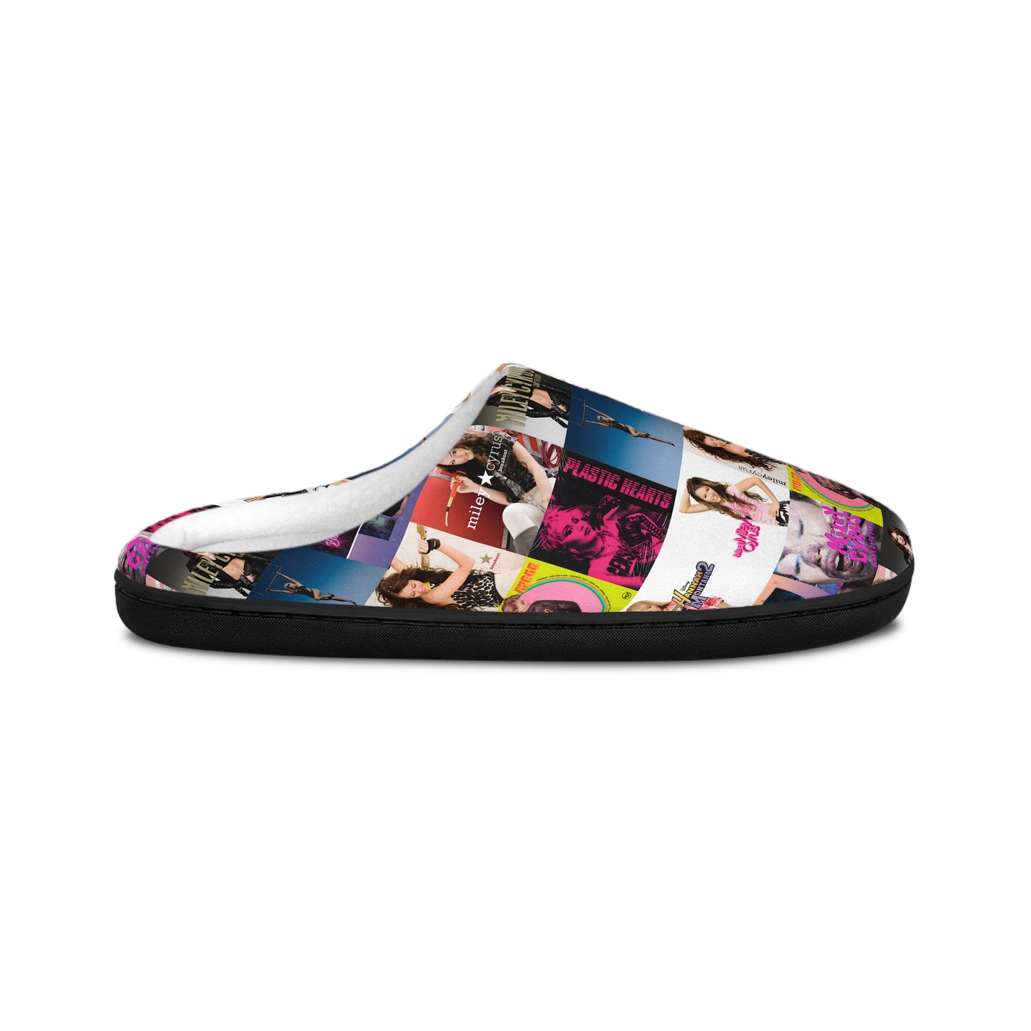 Miley Cyrus Album Cover Collage Women's Indoor Slippers