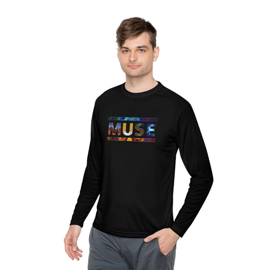 Muse Album Art Letters Unisex Lightweight Long Sleeve Tee