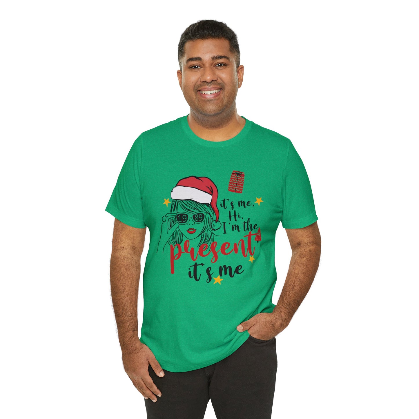 Taylor Swift I'm The Present Unisex Jersey Short Sleeve Tee Shirt