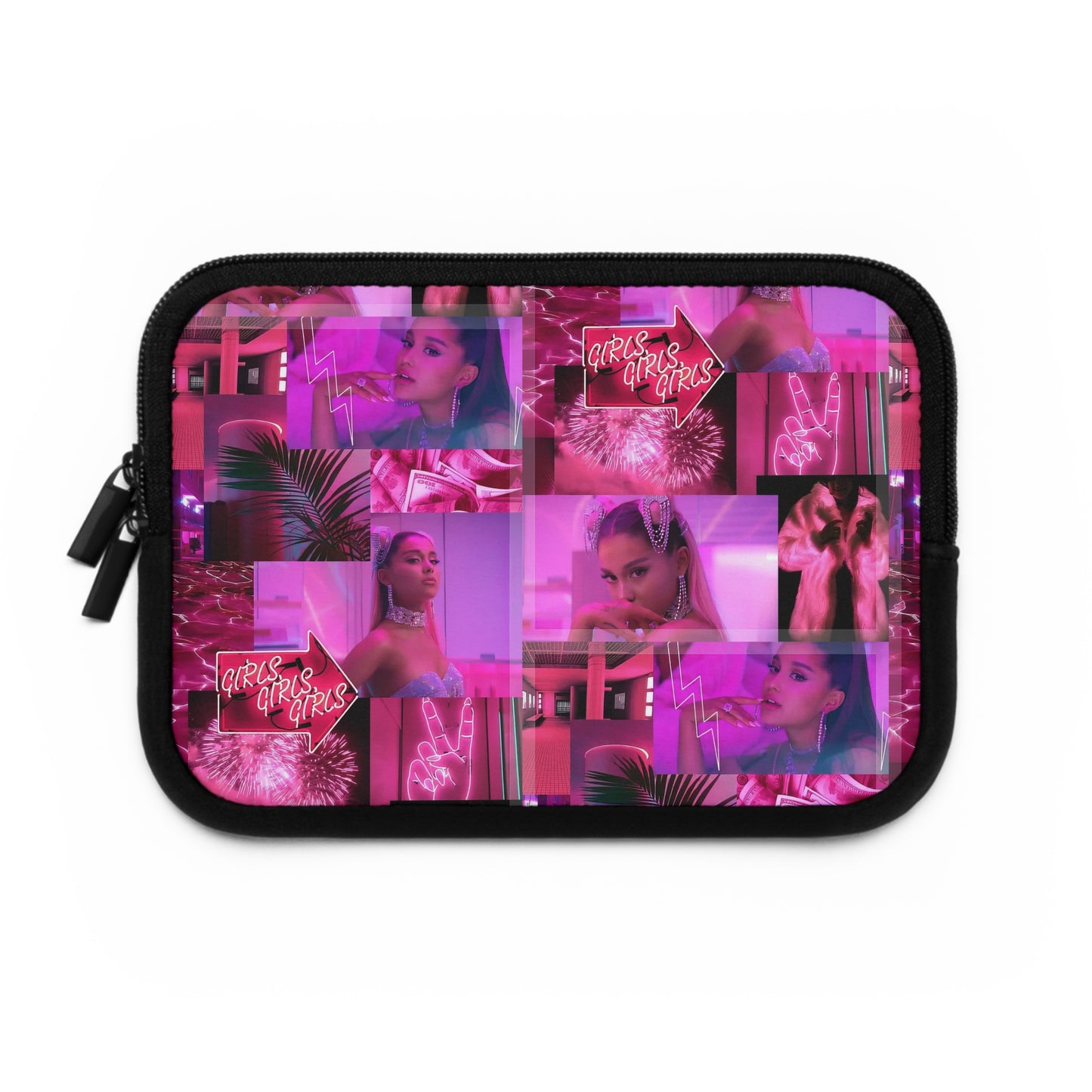 Ariana Grande 7 Rings Collage Laptop Sleeve