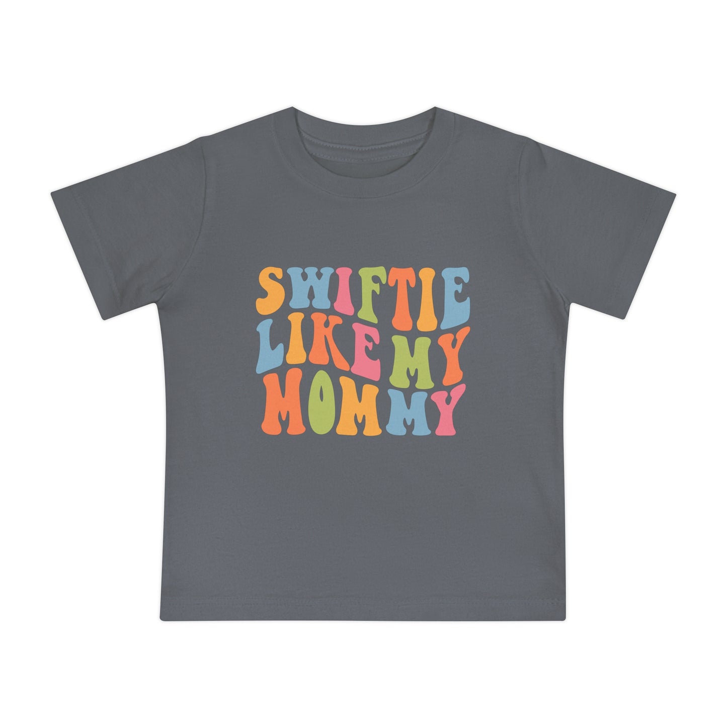 Taylor Swift Swiftie Like My Mommy Baby Short Sleeve T-Shirt