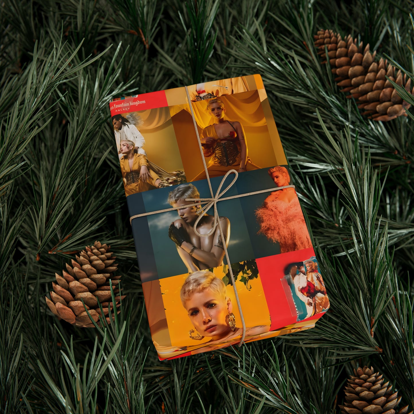 Halsey Hopeless Fountain Kingdom Mosaic Gift Wrapping Paper