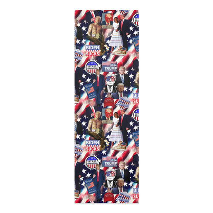 Donald Trump 2024 MAGA Montage Foam Yoga Mat