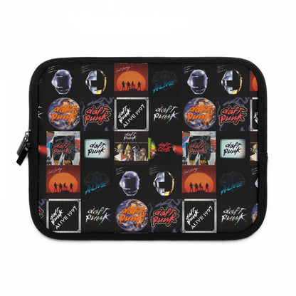 Daft Punk Album Cover Art Collage Laptop Sleeve