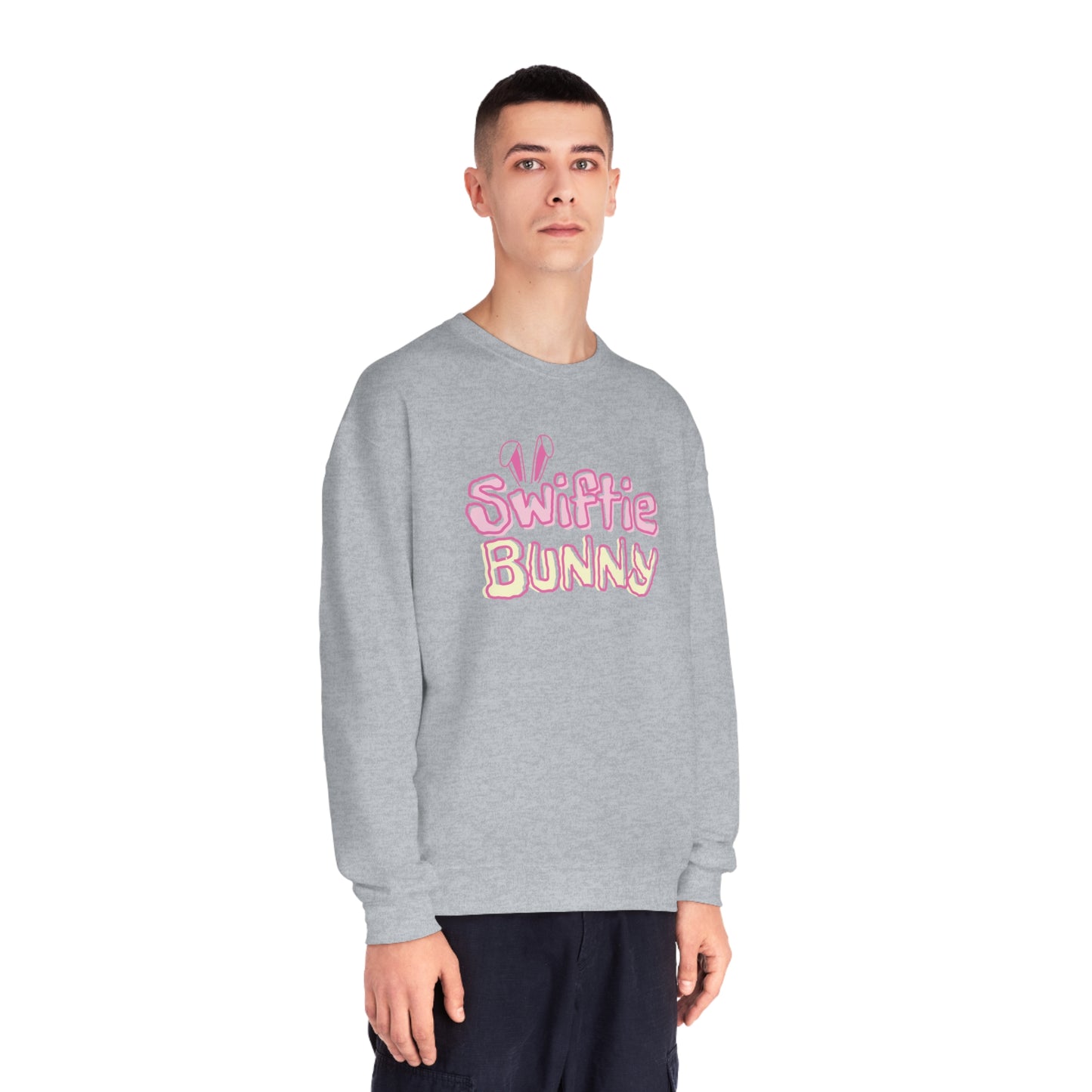 Taylor Swift Easter Swiftie Bunny Unisex NuBlend Crewneck Sweatshirt