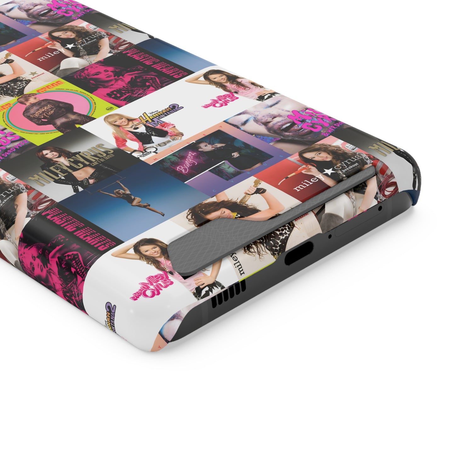 Miley Cyrus Album Cover Collage Phone Case With Card Holder