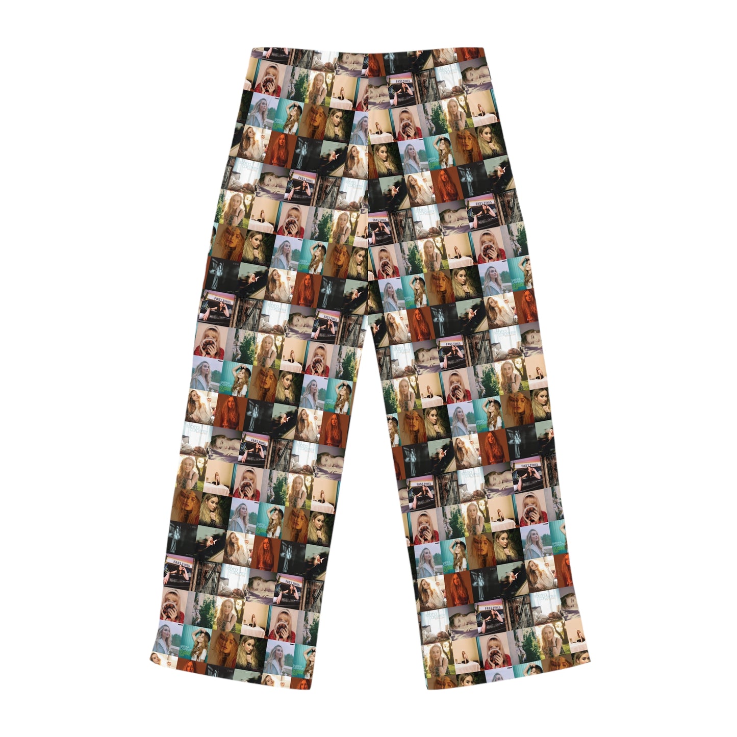 Sabrina Carpenter Album Cover Collage Women's Pajama Pants