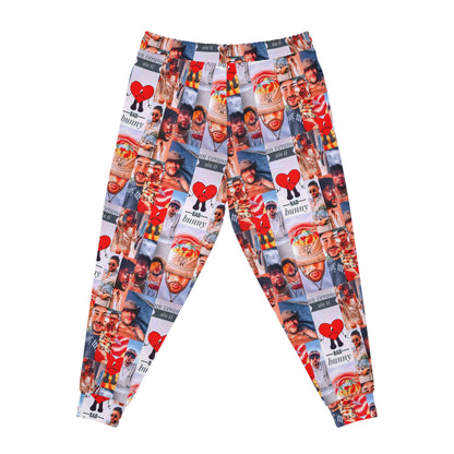 Bad Bunny Un Verano Sin Ti Photo Collage Athletic Jogger Sweatpants