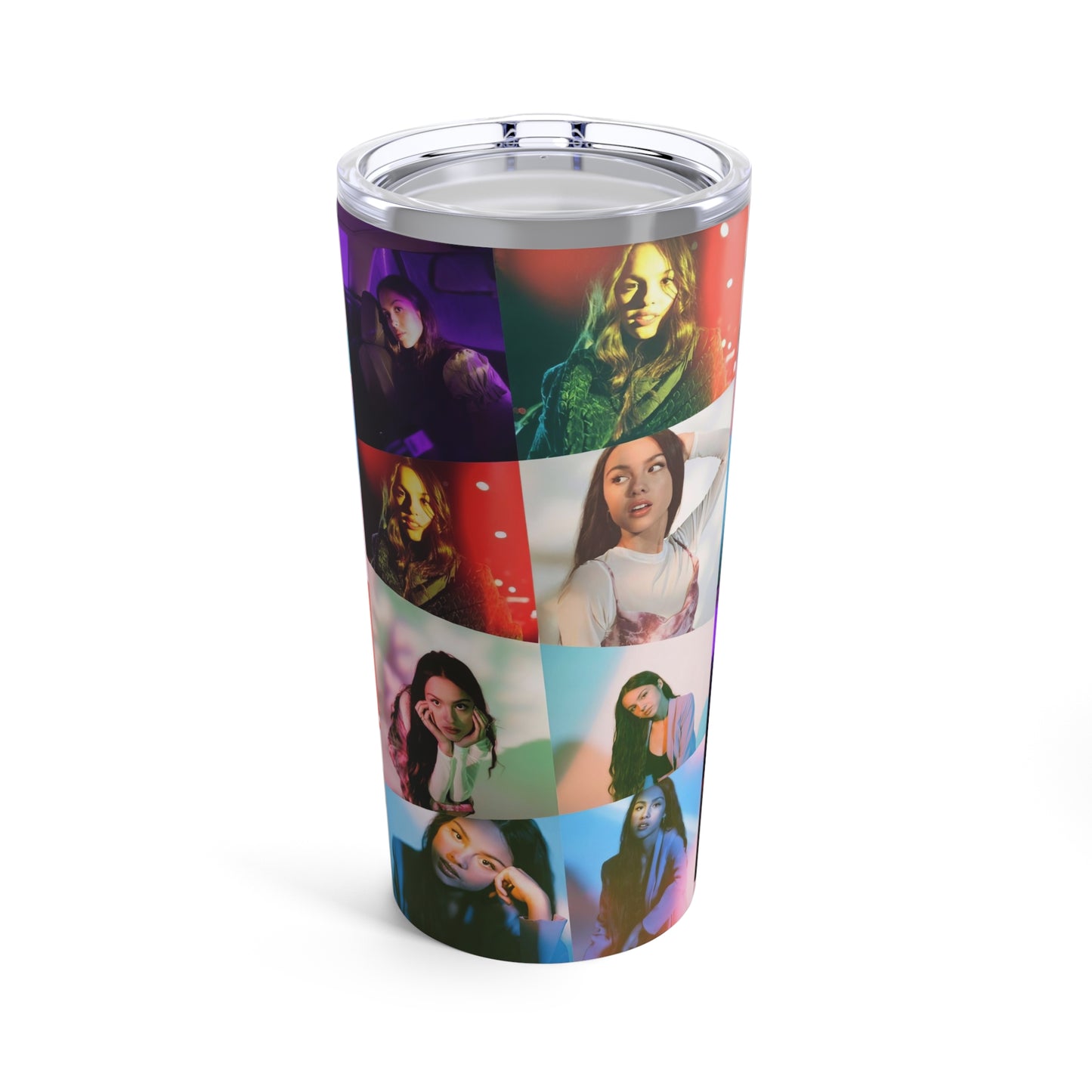 Olivia Rodrigo Portrait Collage Tumbler 20oz