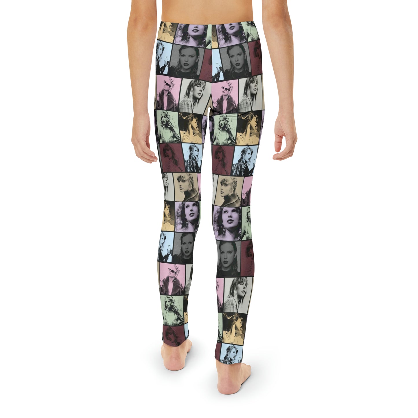 Taylor Swift Eras Collage Youth Leggings