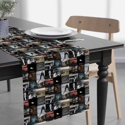 Morgan Wallen Album Cover Collage Table Runner