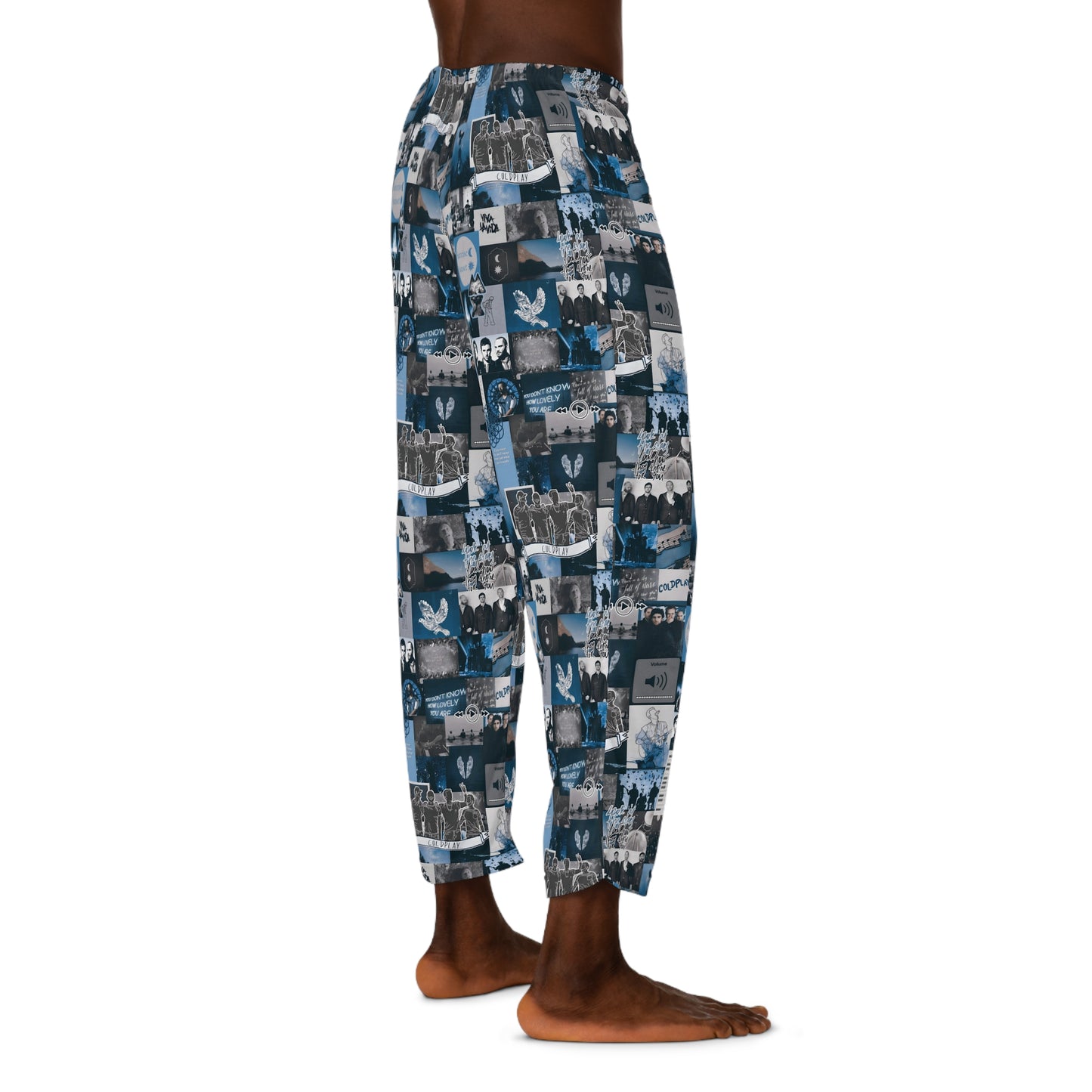 Coldplay Sunrise Sunset Collage Men's Pajama Pants