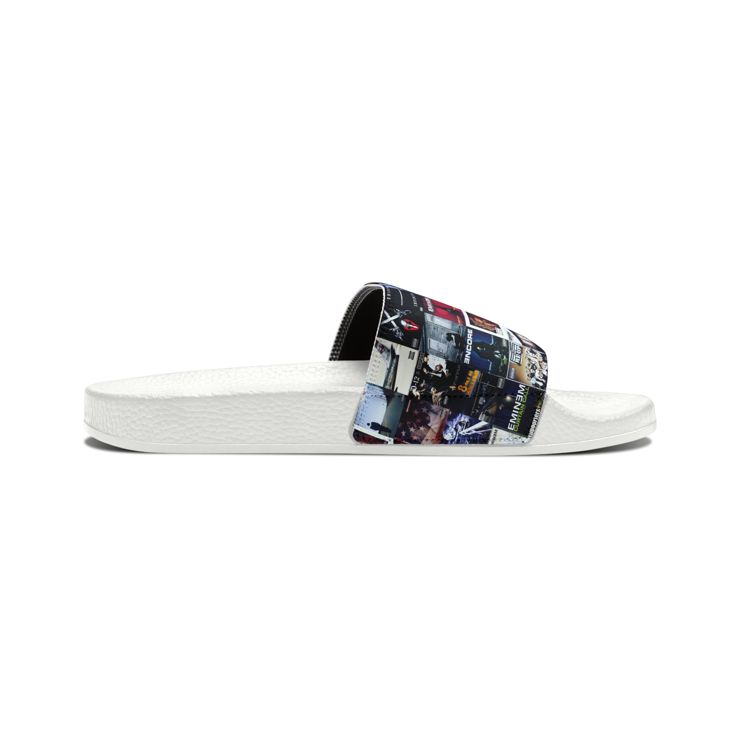 Eminem Album Art Cover Collage Men's Slide Sandals