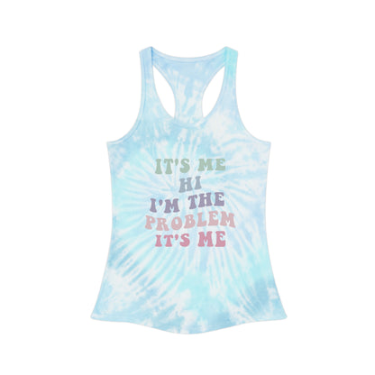 Taylor Swift It's Me Hi Tie Dye Racerback Tank Top