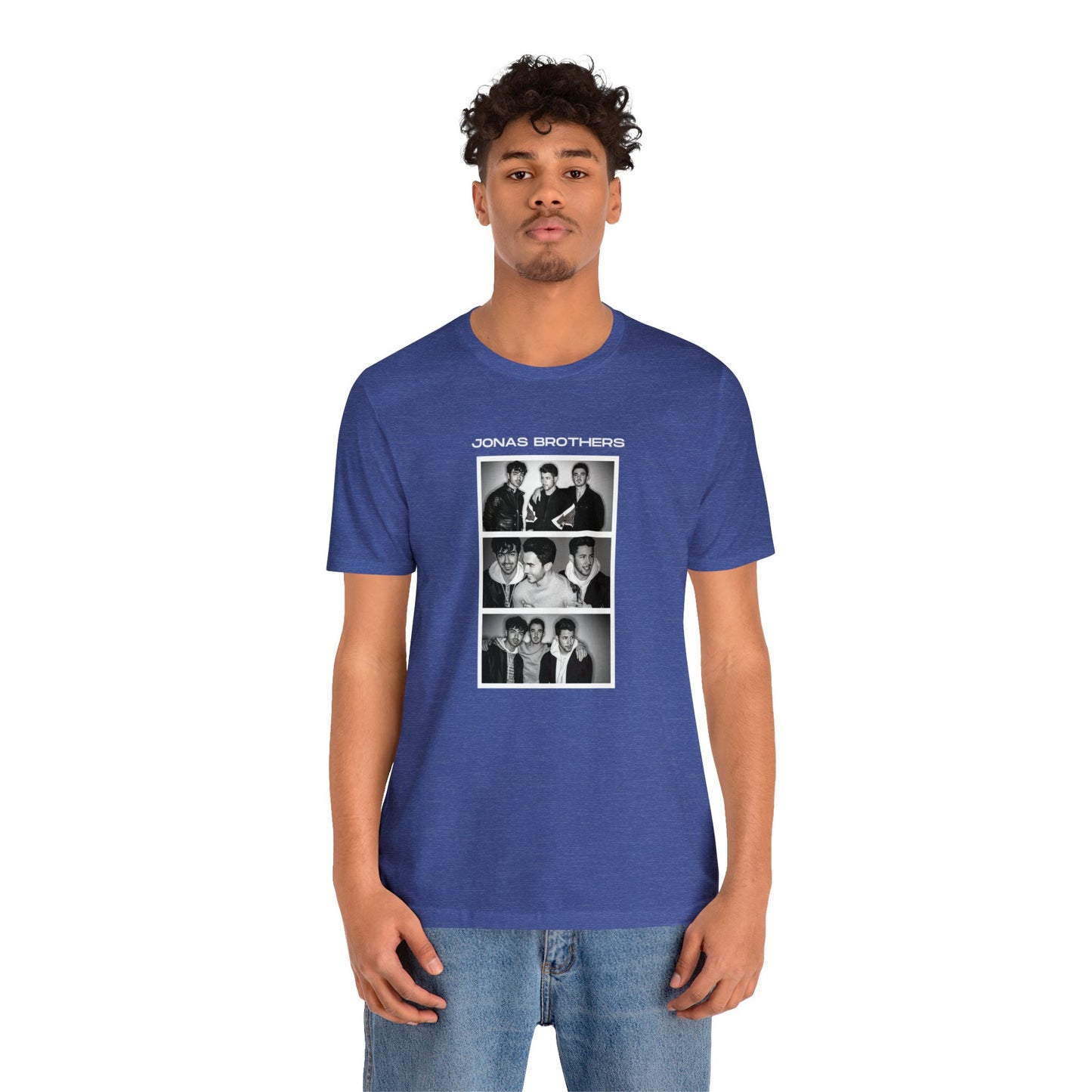 Jonas Brothers Photo Booth Unisex Jersey Short Sleeve Tee Shirt