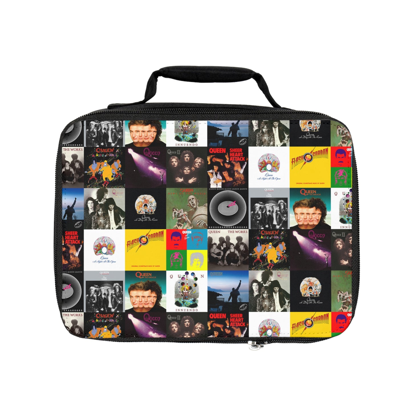 Queen Album Cover Collage Lunch Bag