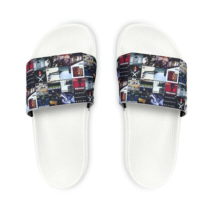 Eminem Album Art Cover Collage Women's Slide Sandals