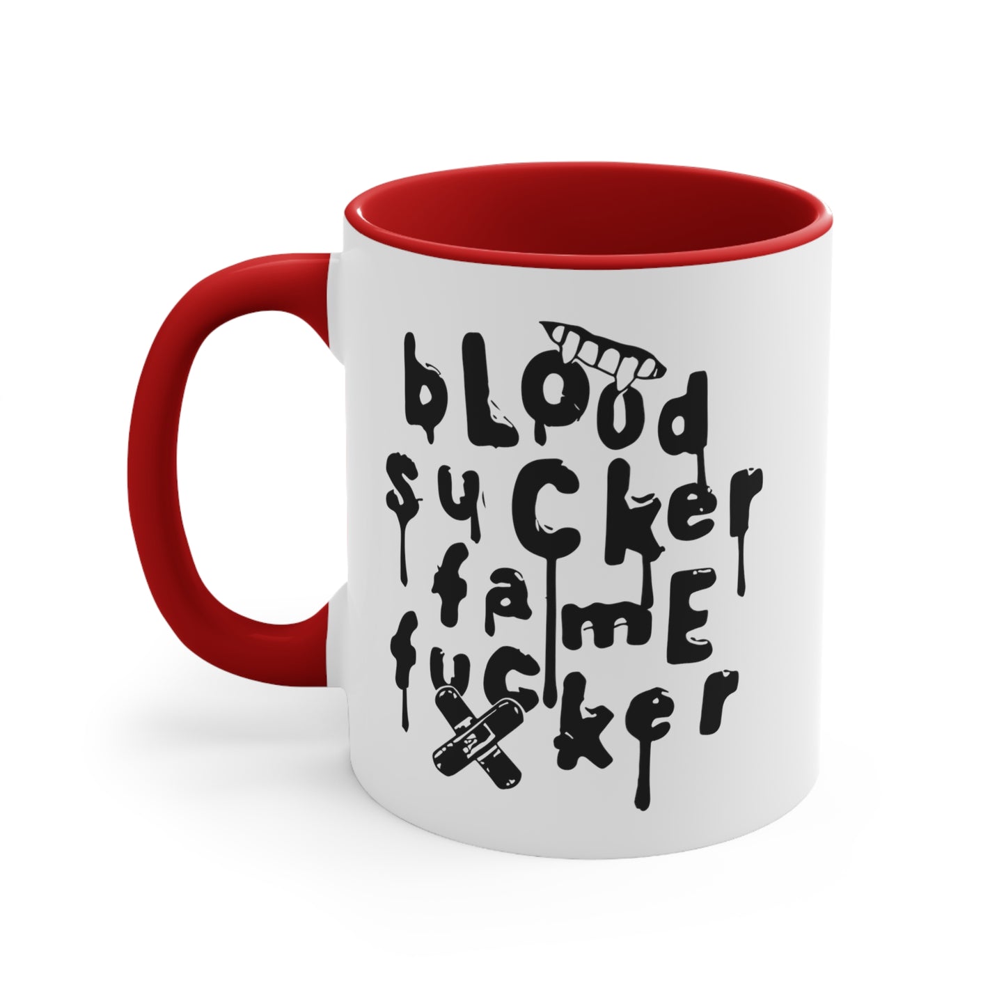 Olivia Rodrigo Blood Sucker Fame Fucker Accent Mugs