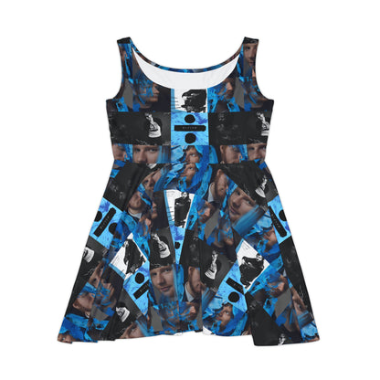 Ed Sheeran Divide Mosaic Women's Skater Dress