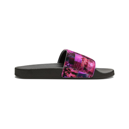 Ariana Grande 7 Rings Collage Women's Slide Sandals