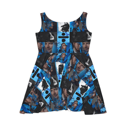 Ed Sheeran Divide Mosaic Women's Skater Dress