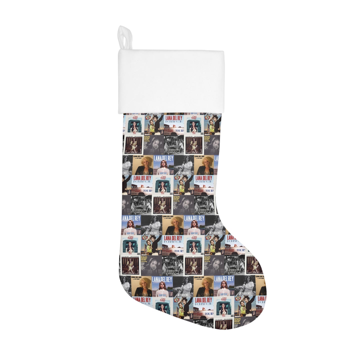 Lana Del Rey Album Cover Collage Christmas Holiday Stocking