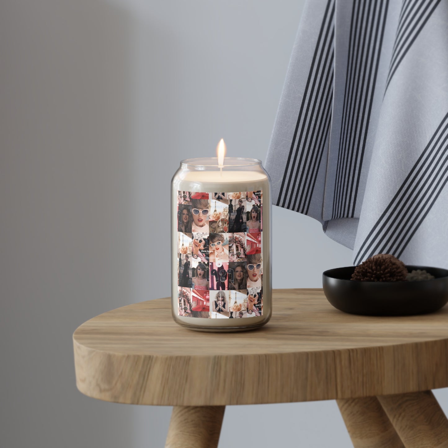 Taylor Swift 1989 Blank Space Collage Scented Candle