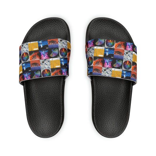 Muse Album Cover Collage Men's Slide Sandals