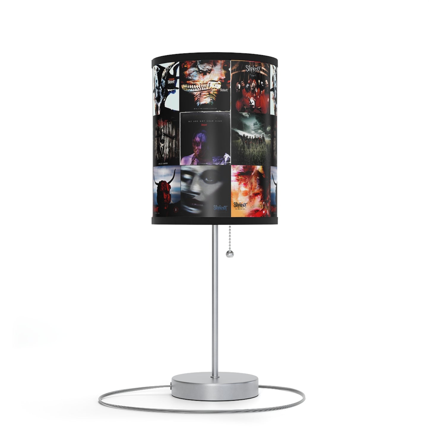 Slipknot Album Art Collage Lamp on a Stand