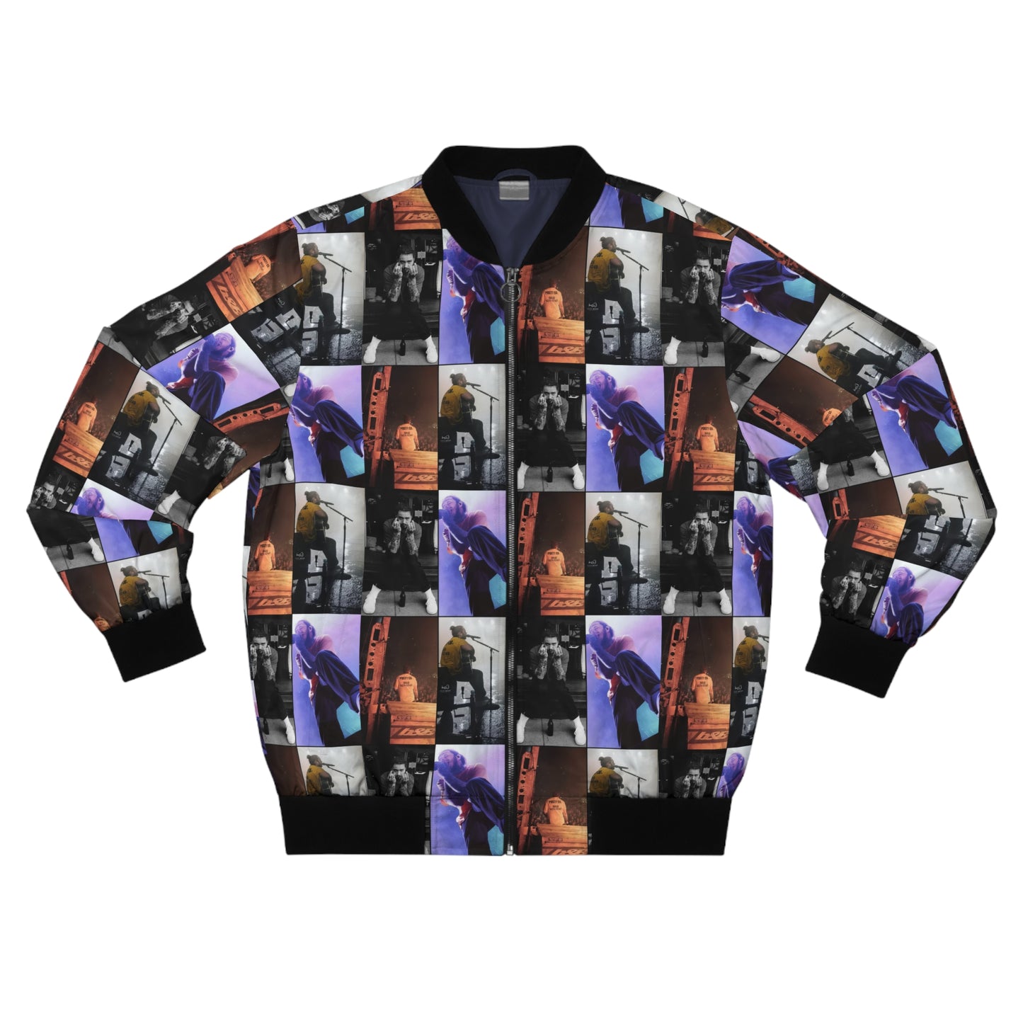 Post Malone On Tour Collage Men's Bomber Jacket