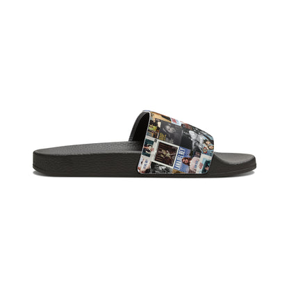 Lana Del Rey Album Cover Collage Men's Slide Sandals