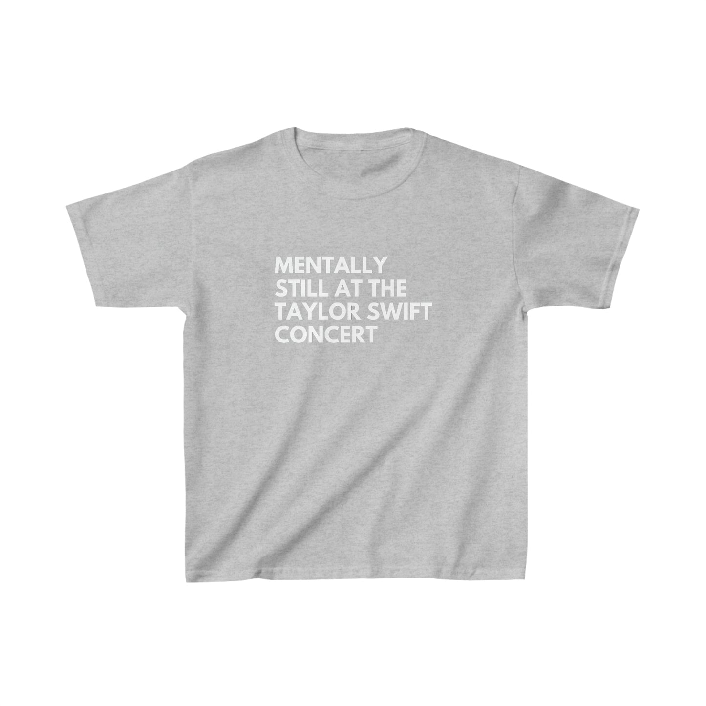 Mentally Still At The Taylor Swift Concert Kids Heavy Cotton Tee Shirt