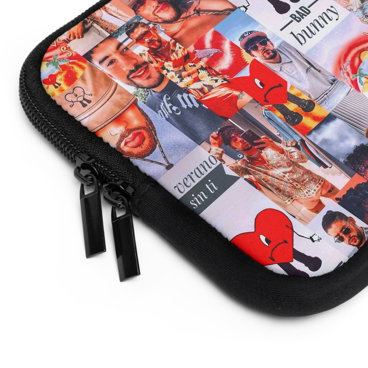 Bad Bunny Un Verano Sin Ti Photo Collage Laptop Sleeve