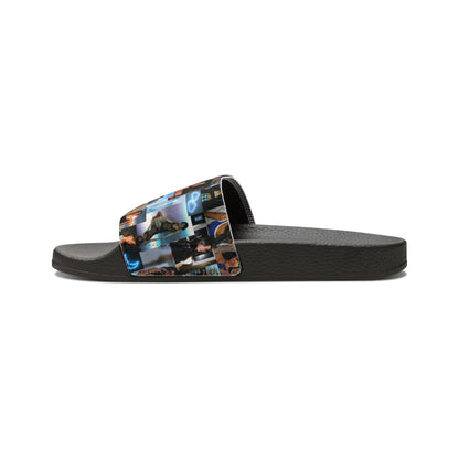 Madison Beer Mind In The Clouds Collage Women's Slide Sandals