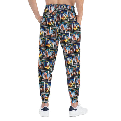 Back To The Future Movie Posters Collage Athletic Jogger Sweatpants