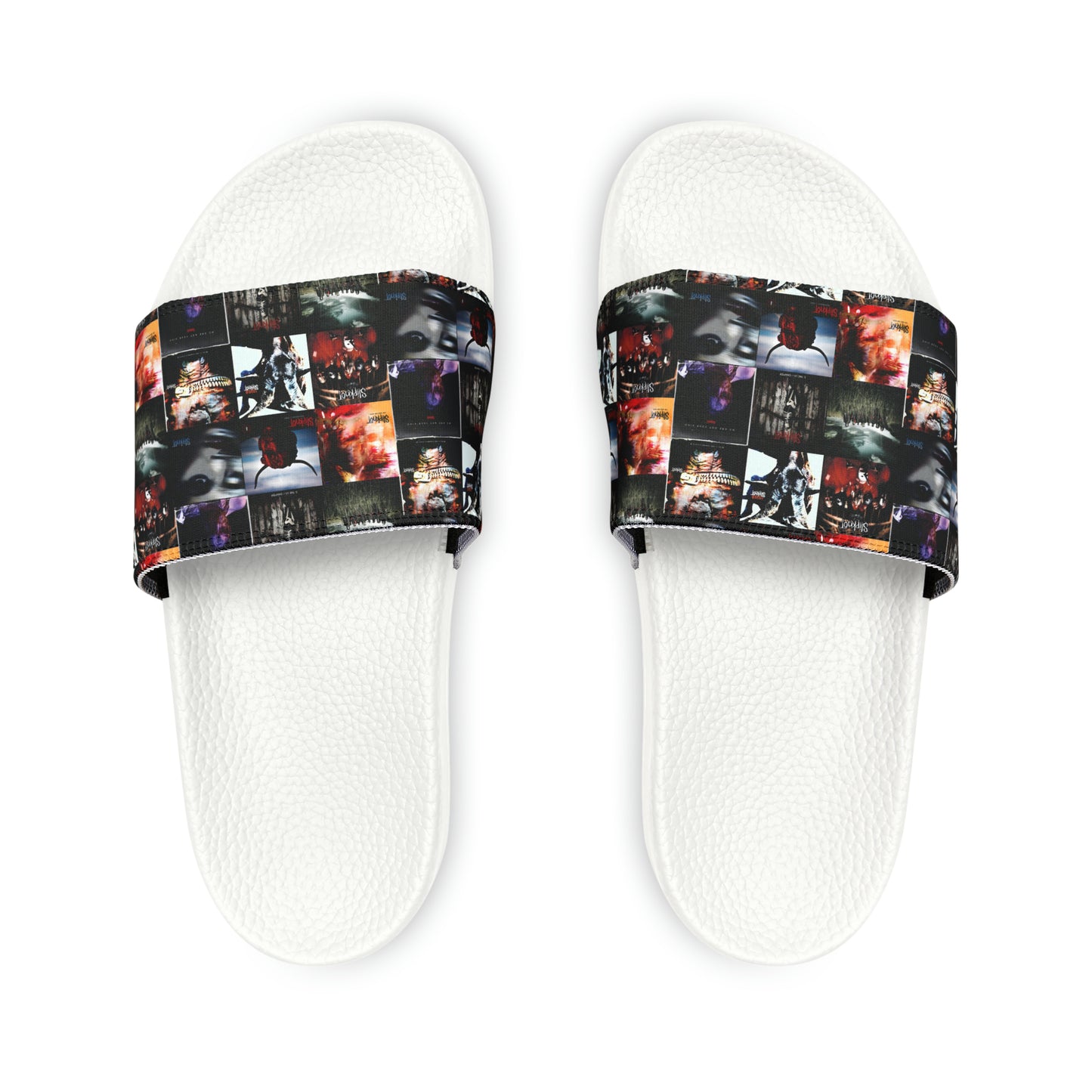 Slipknot Album Art Collage Men's Slide Sandals