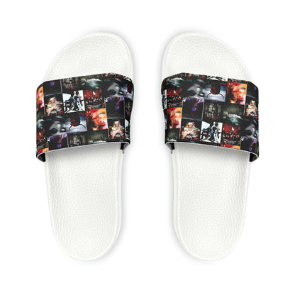 Slipknot Album Art Collage Men's Slide Sandals