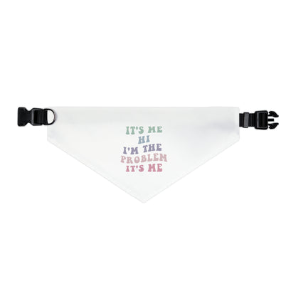 Taylor Swift It's Me Hi Pet Bandana Collar