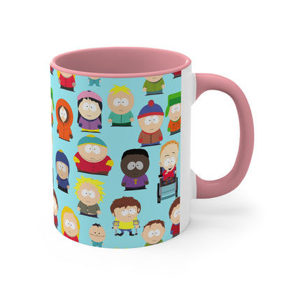 South Park School Kids Ensemble Accent Coffee Mug