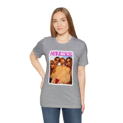 Måneskin Group Photo Unisex Jersey Short Sleeve Tee Shirt