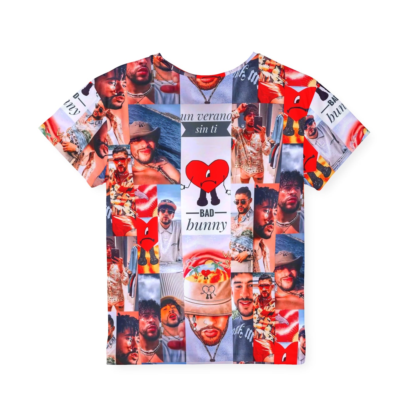 Bad Bunny Un Verano Sin Ti Photo Collage Kids Sports Jersey