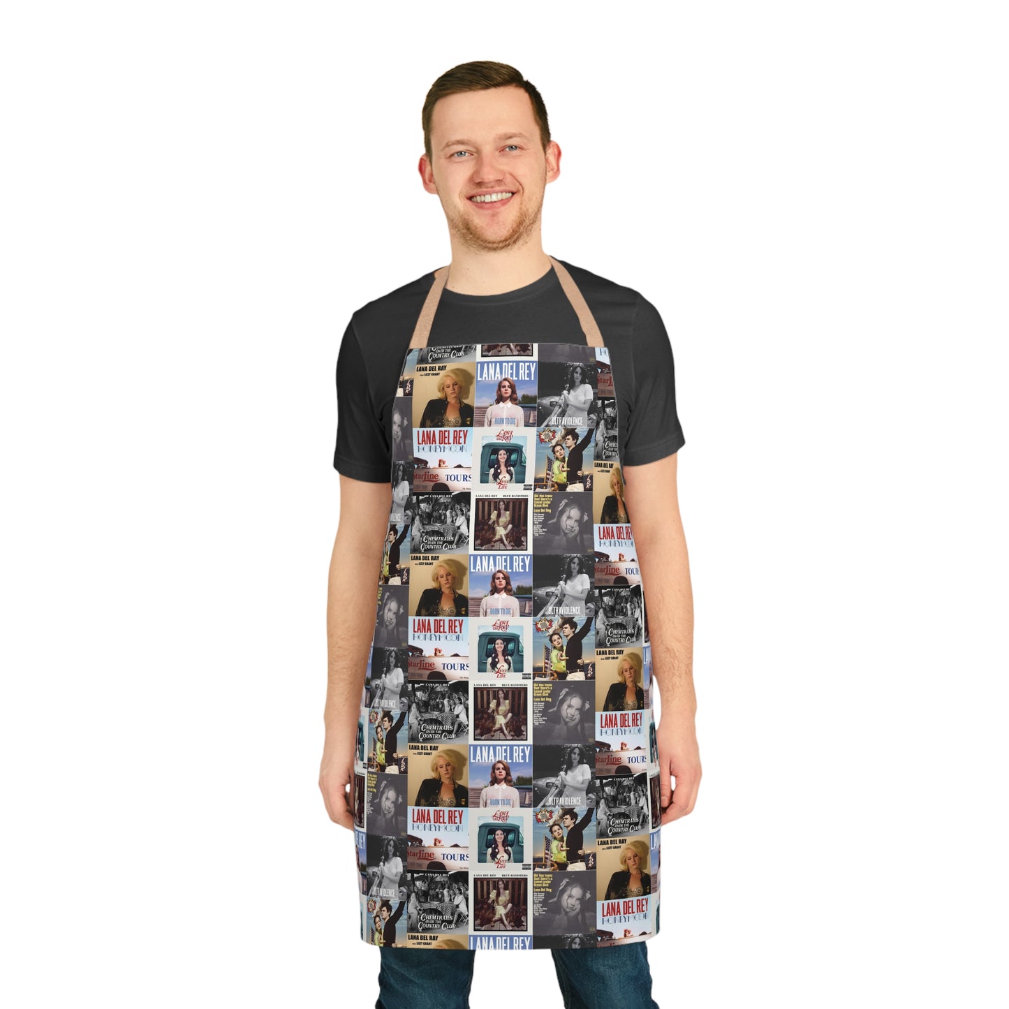 Lana Del Rey Album Cover Collage Apron