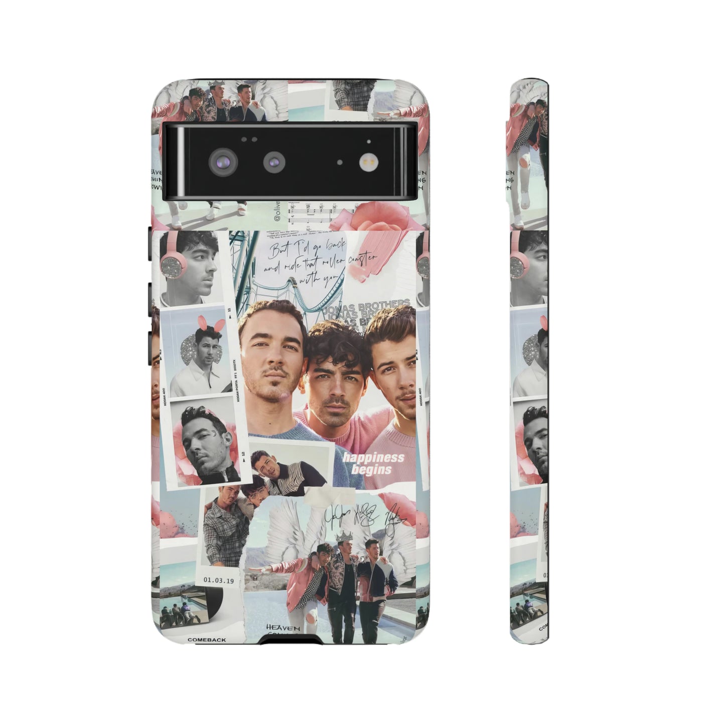 Jonas Brothers Happiness Begins Collage Tough Phone Case