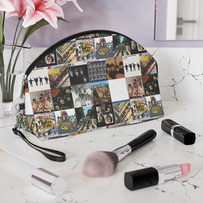 The Beatles Album Cover Collage Makeup Bag