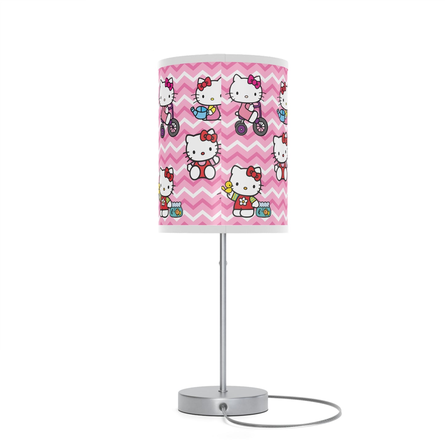 Hello Kitty Playtime Collage Lamp on a Stand