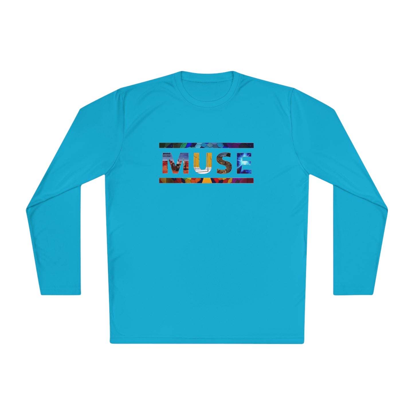 Muse Album Art Letters Unisex Lightweight Long Sleeve Tee