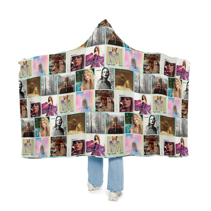 Taylor Swift Album Art Collage Snuggle Blanket