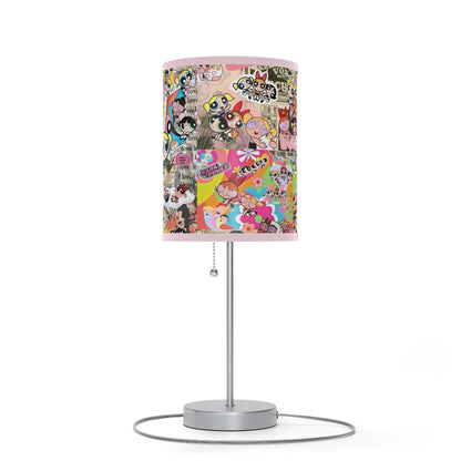 Powerpuff Girls Trio Charm Lamp on a Stand