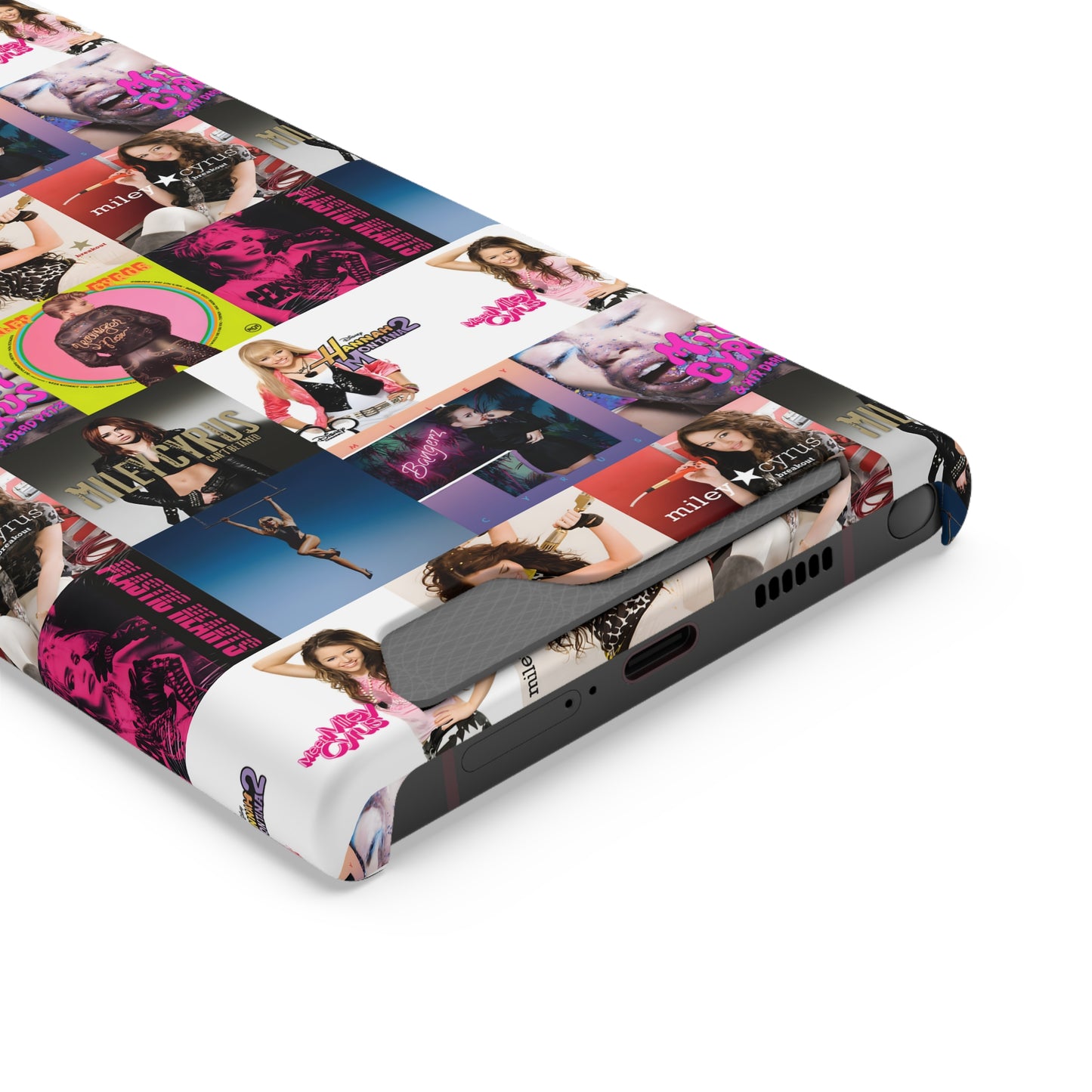 Miley Cyrus Album Cover Collage Phone Case With Card Holder