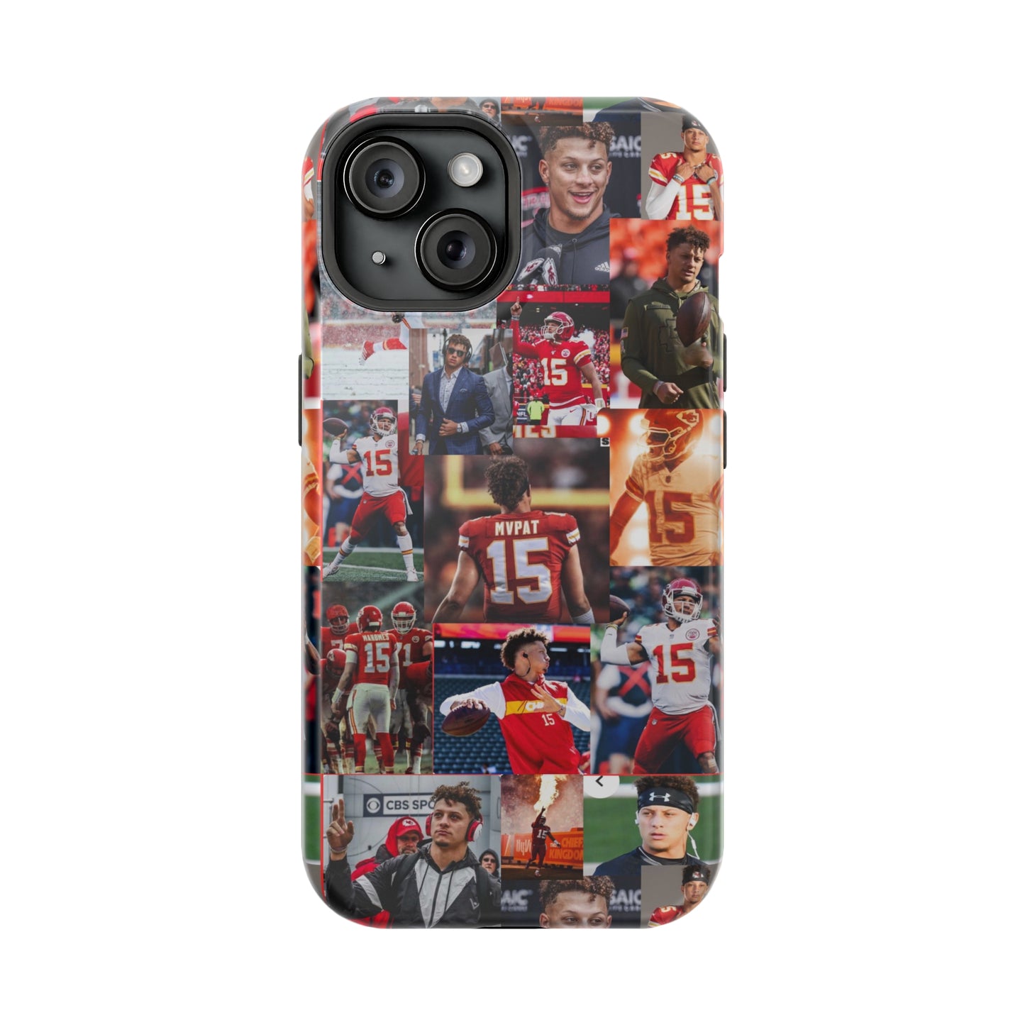 Patrick Mahomes Chiefs MVPAT Photo Collage MagSafe Tough Cases